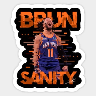 Jalen Brunson Brunsanity Sticker